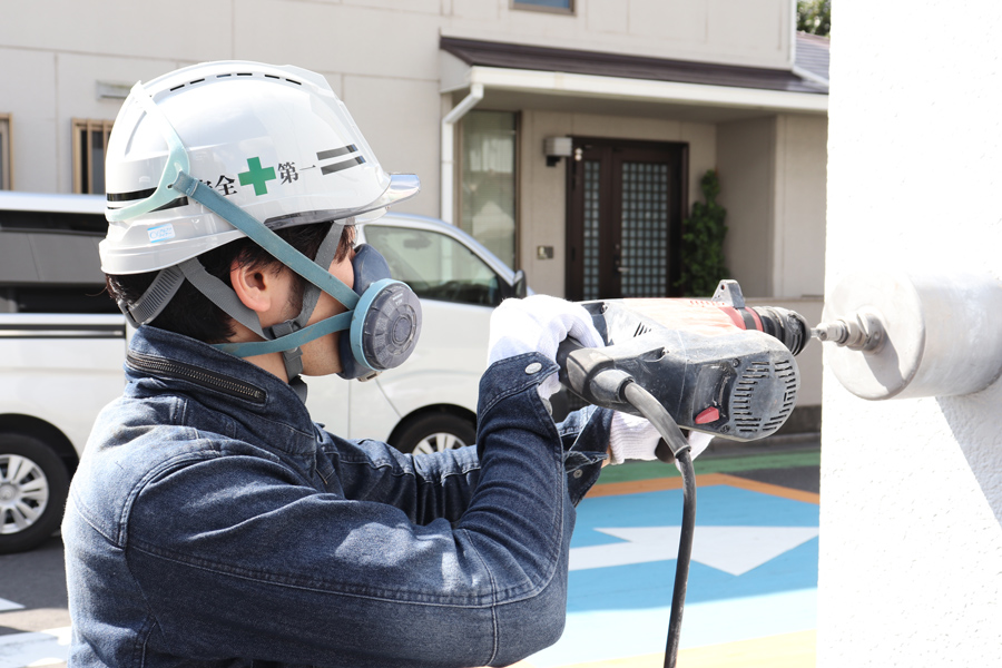 ALCコア工事のイメージ図